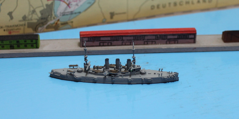 Panzerkreuzer "New York" (1 St.) USA 1898 Saratoga Model Shipyard SMY 14